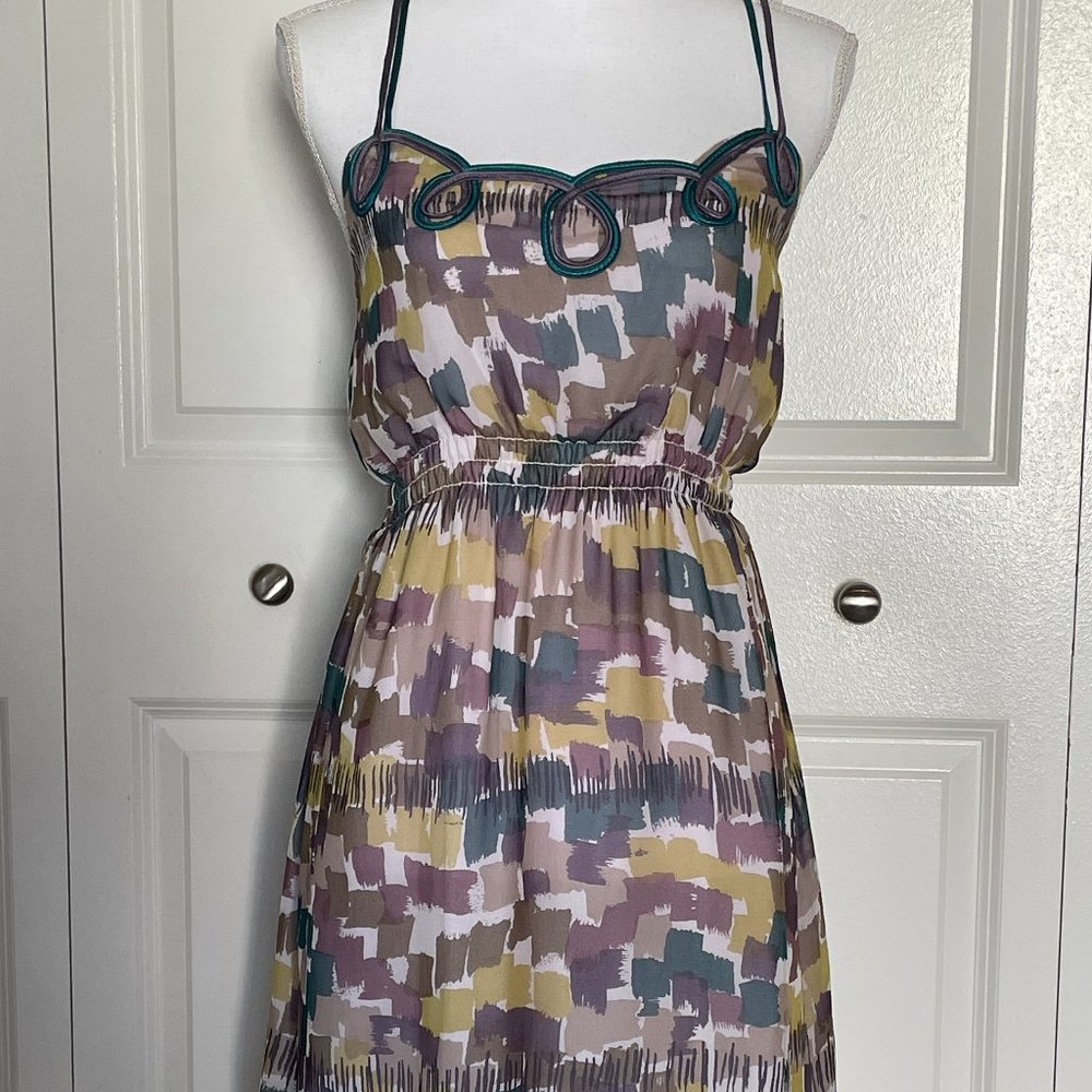 wendykatlen Water Color Strappy Dress
